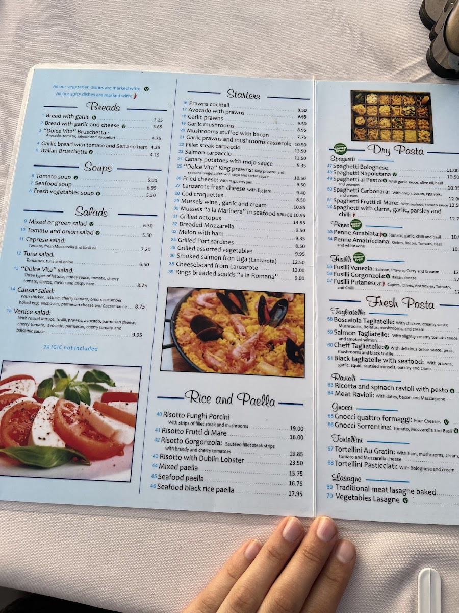 Restaurante La Dolce Vita Menu - Image 2