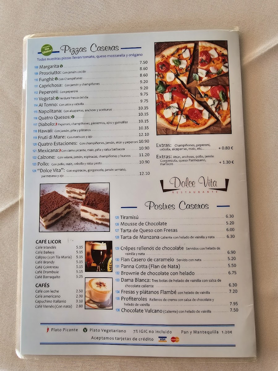 Restaurante La Dolce Vita Menu - Image 4