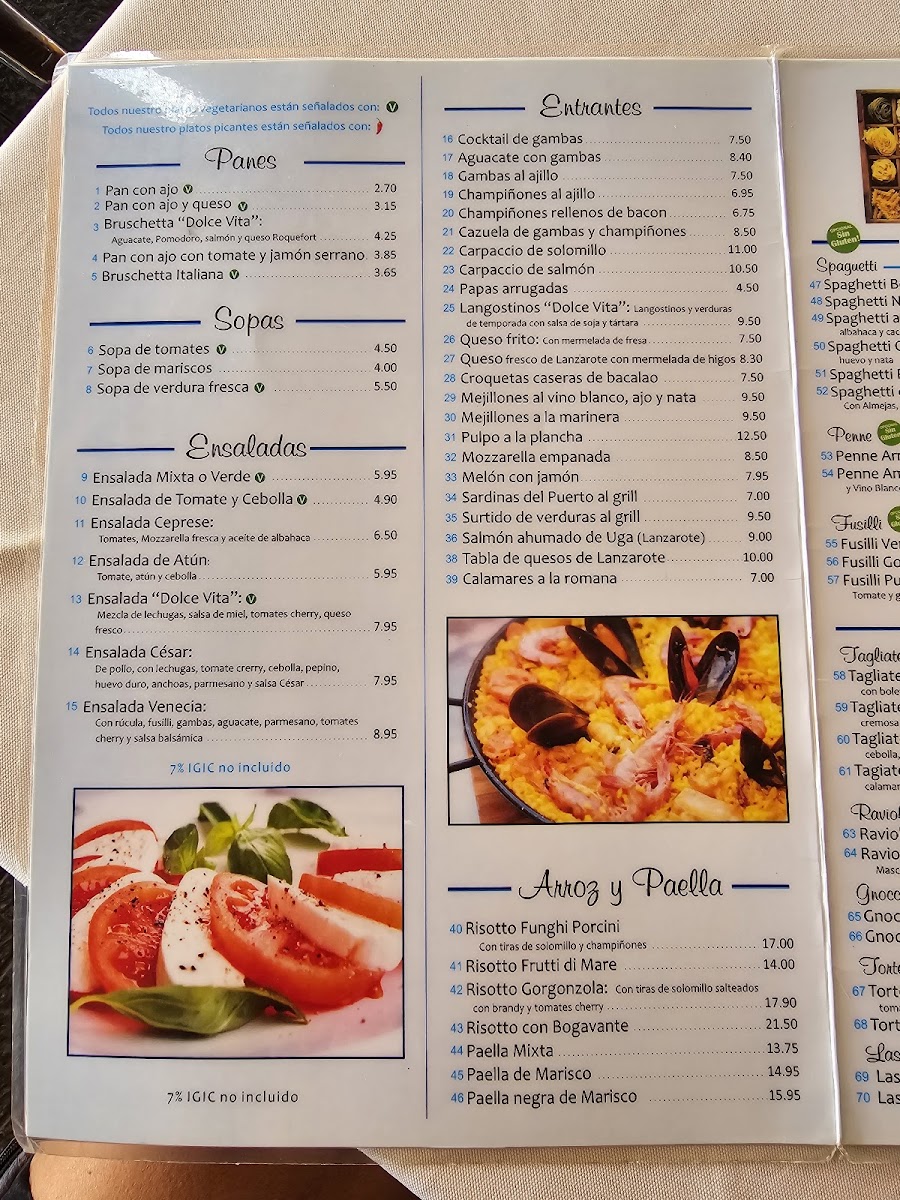 Restaurante La Dolce Vita Menu - Image 6